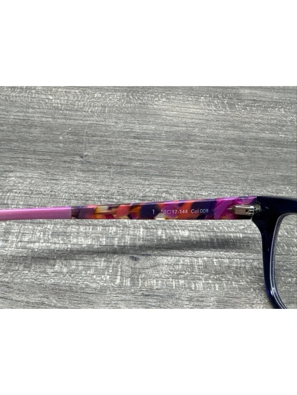 WOOW Get Lucky 1 Col 008 Blue Pink Purple EYEGLASSES FRAMES 50[]17-144